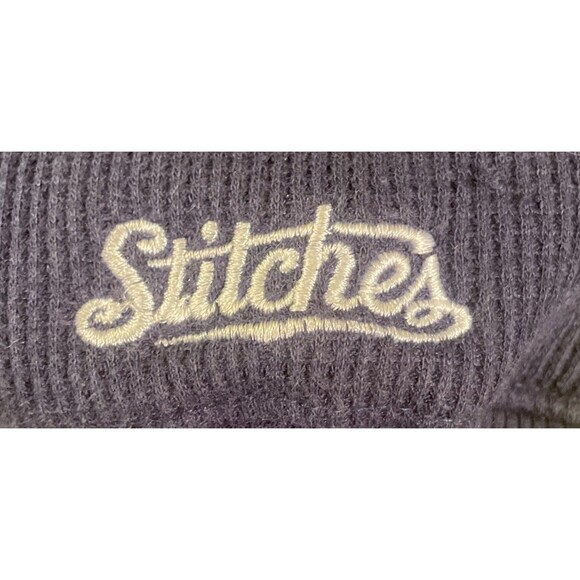 Stitches New York Yankees Jacket Mens XL Blue Full Zip Long Sleeve  Hoodie MLB - Picture 4 of 7